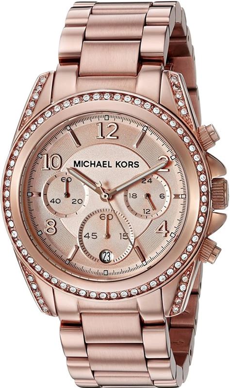 michael kors horloge dames rose